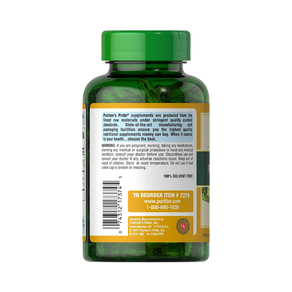 Tinh dầu Hoa Anh Thảo Puritan’s Pride Evening Primrose Oil 1300mg 120 viên Mỹ - hình ảnh chi tiết 3