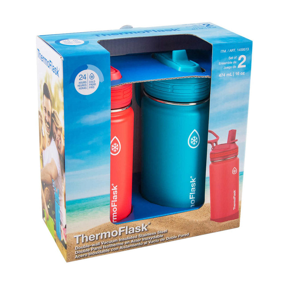 Set 2 bình giữ nhiệt ThermoFlask 474ml (Set Nhỏ) - hình ảnh chi tiết 3
