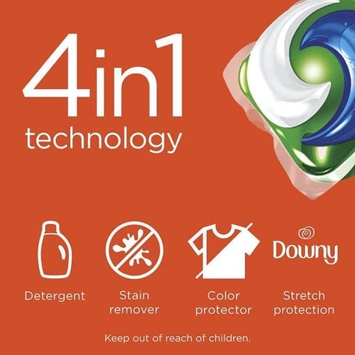 Viên giặt Tide 4 in 1 88 viên 2.41kg - hình ảnh chi tiết 5