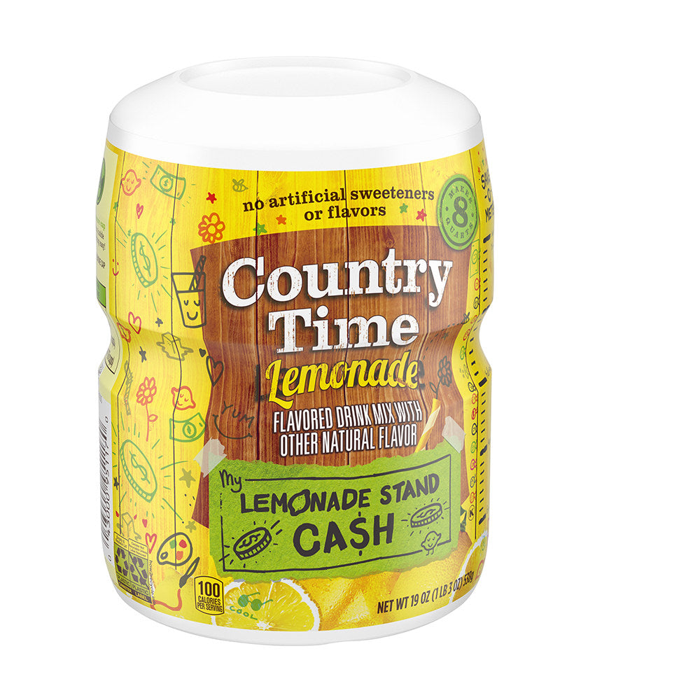 Bột pha trái cây Country Time Lemonade 538g - hình ảnh chi tiết 2