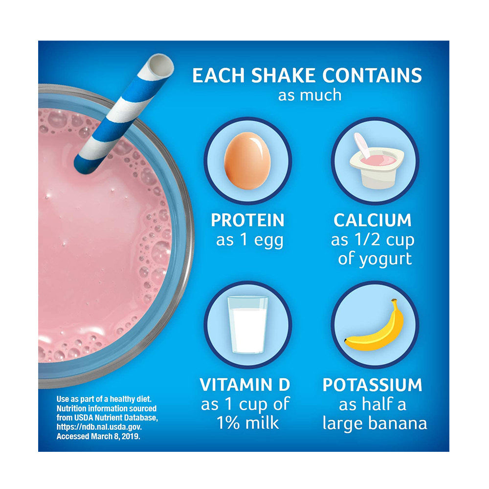 Sữa Pediasure Shake Mix hương dâu 400g - Mỹ - hình ảnh chi tiết 5