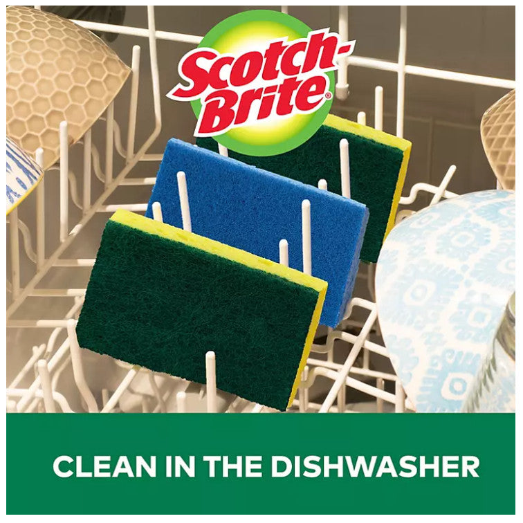 Miếng rửa chén Scotch-Brite Heavy Duty Sponge, 21-count (Vàng) - hình ảnh chi tiết 3