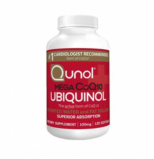 Viên uống bổ tim hấp thu nhanh Qunol Mega CoQ10 Ubiquinol 100mg 120 viên - ảnh sản phẩm 1