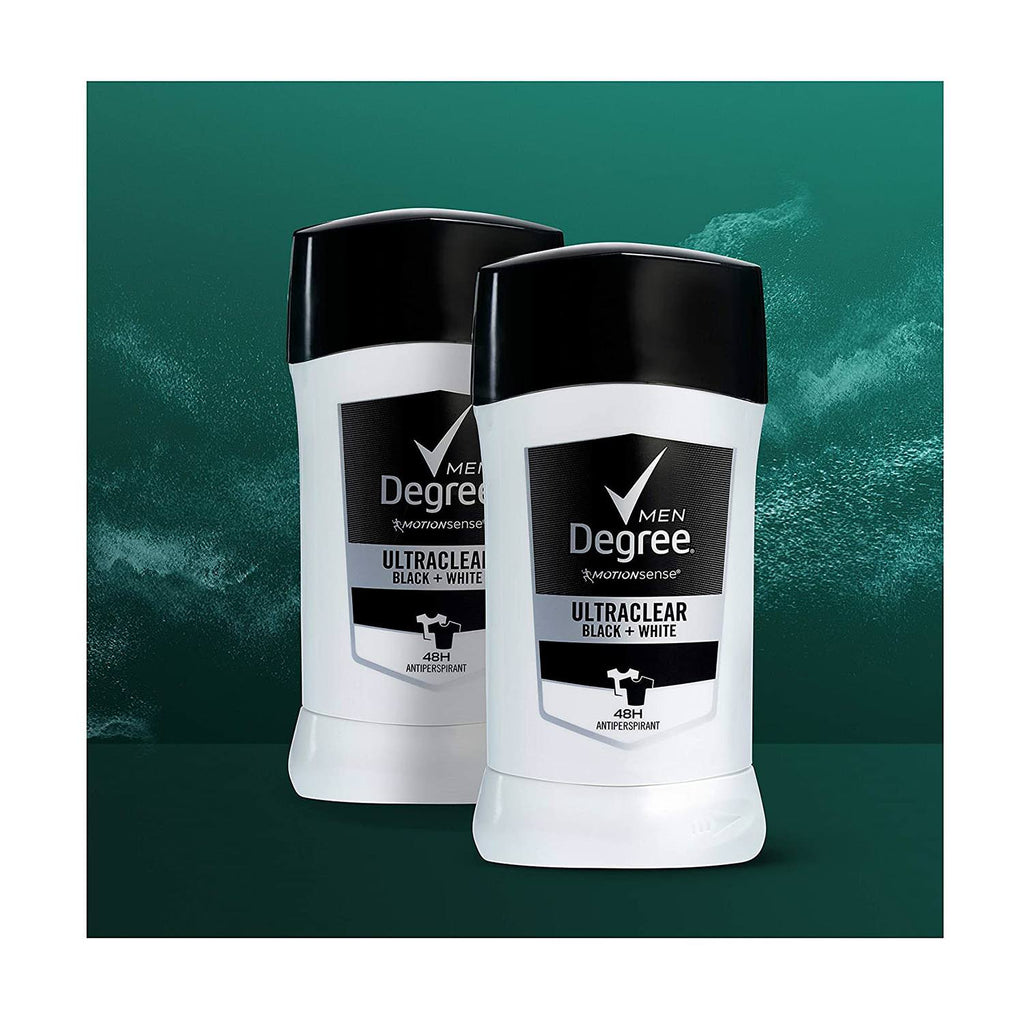 Lăn khử mùi cho nam Degree Men Black & White UltraClear 76g - hình ảnh chi tiết 3