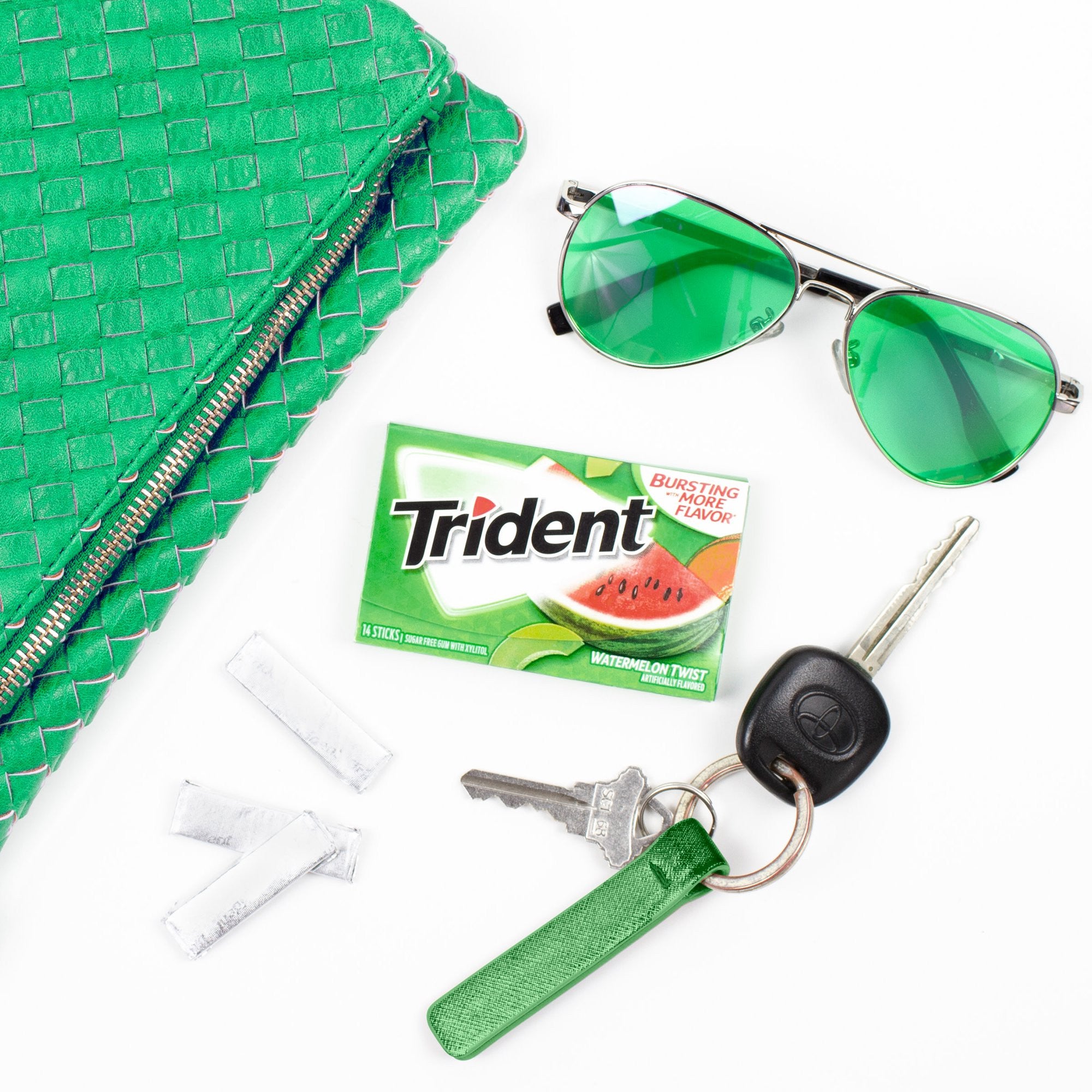 Trident Watermelon Twist Sugar Free Gum (1 vỉ 14 thanh) - hình ảnh chi tiết 6