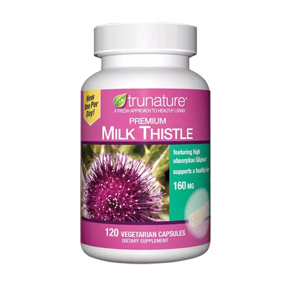 Viên uống tăng cường chức năng Gan, Trunature Premium Milk Thistle 160 mg, 120 viên của Mỹ - hình ảnh sản phẩm chính