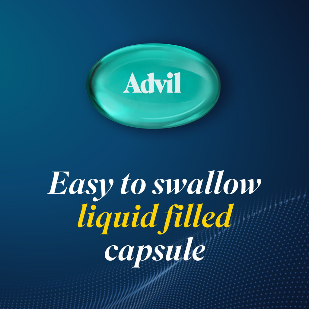 Viên giảm đau hạ sốt Advil Liqui-Gels Minis 200mg 80 viên - hình ảnh chi tiết 3