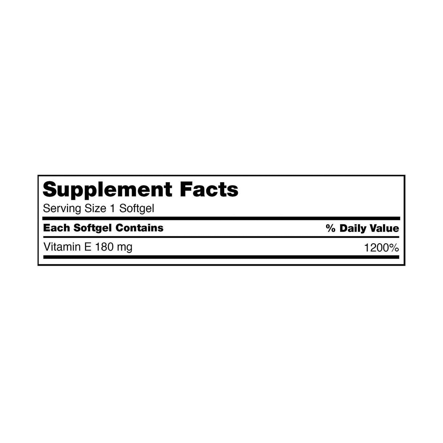 Viên uống vitamin E của mỹ Kirkland Signature 400IU giúp đẹp da, chống lão hóa loại 500 viên - ảnh sản phẩm 3