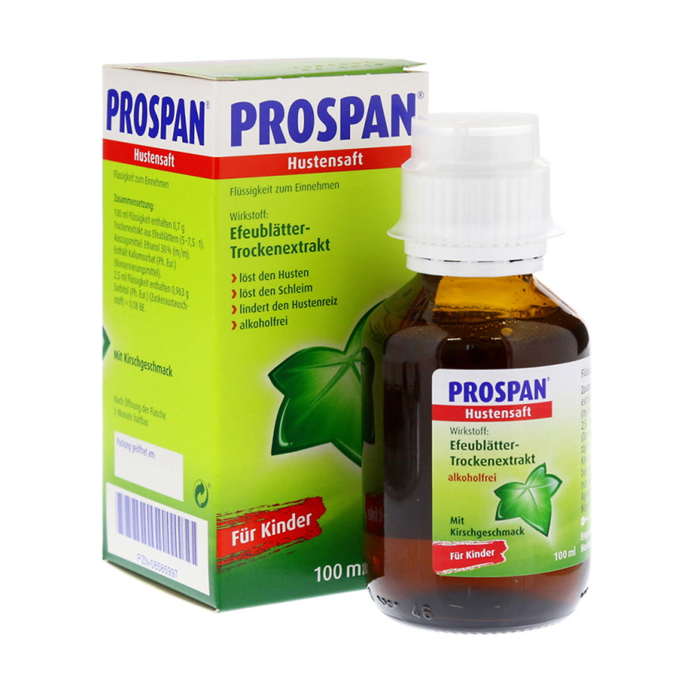 Siro ho cho trẻ em Prospan 100ml của Đức - hình ảnh sản phẩm chính