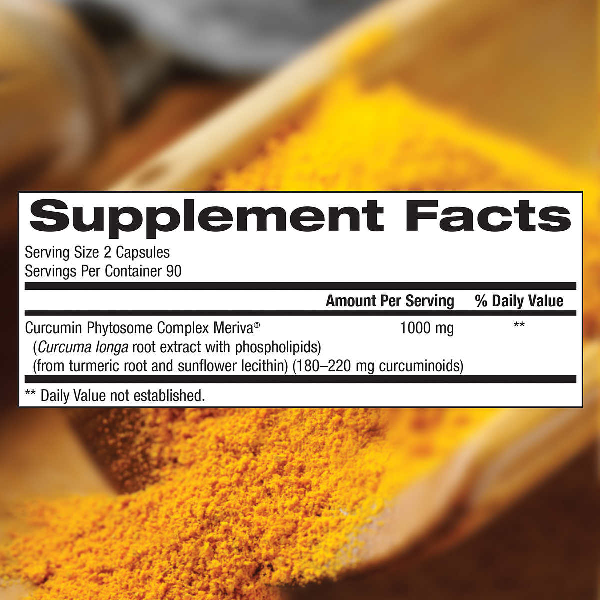 Tinh chất nghệ hỗ trợ hệ miễn dịch toàn diện Trunature Premium Turmeric 1,000mg 180 Capsules - hình ảnh chi tiết 2