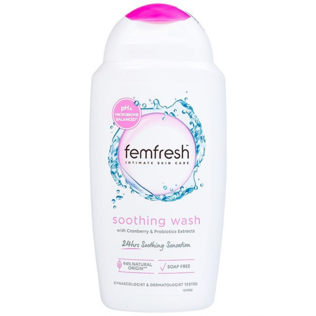 Nước rửa phụ khoa Femfresh Active Fresh Wash 250ml của Anh - hình ảnh chi tiết 3