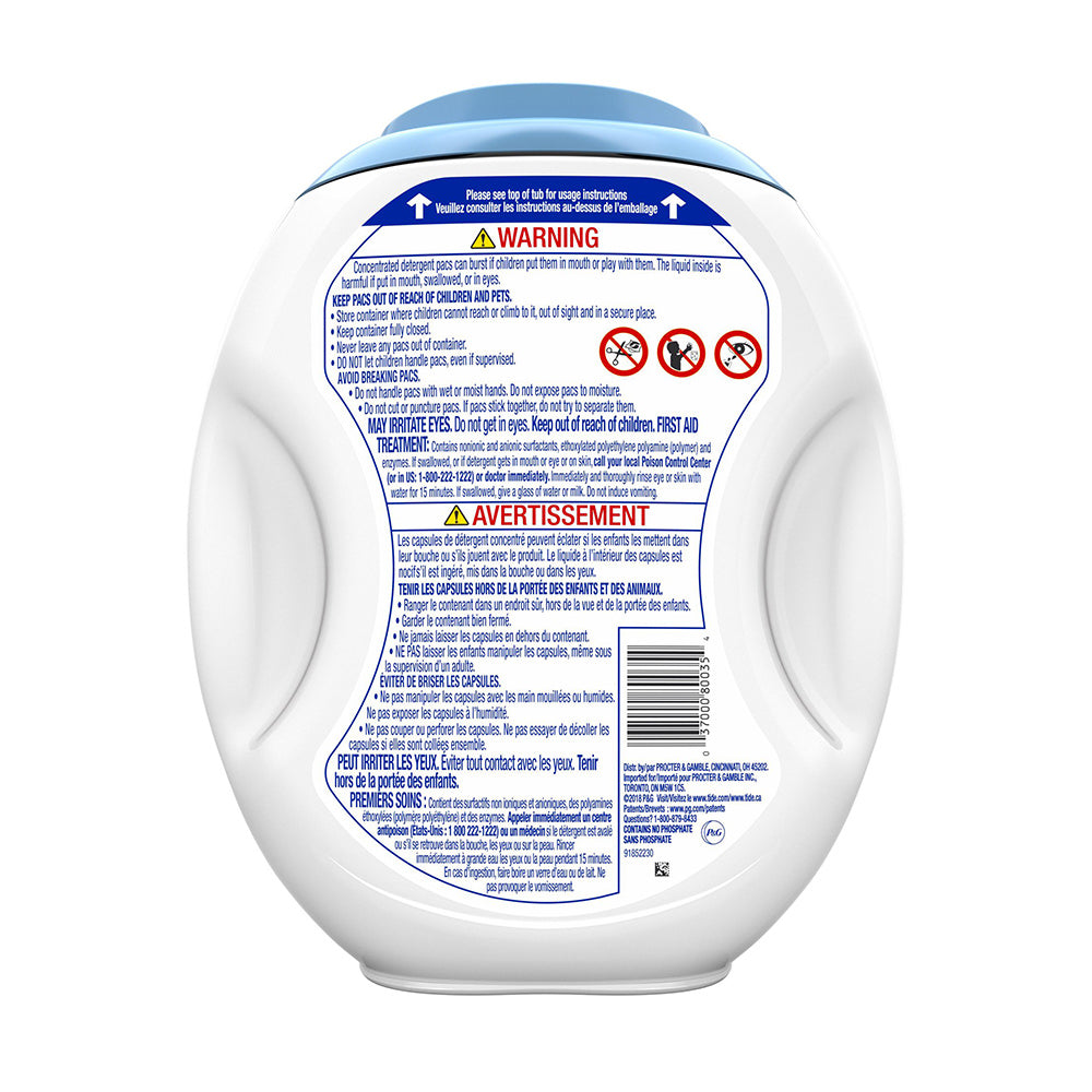 Viên giặt xả quần áo Tide Pods Free & Gentle 96 viên 2.11kg - ảnh sản phẩm 3