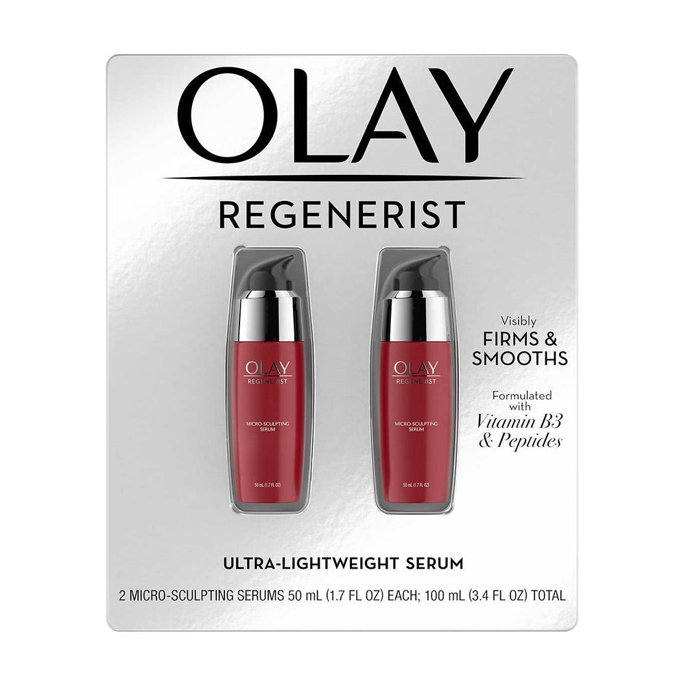 OLAY Regenerist Micro-Sculpting Serum - Set 2 chai 100ml - hình ảnh chi tiết 2