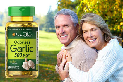 Viên uống tinh dầu tỏi Puritan’s Pride Odorless Garlic 1000mg 250 viên của Mỹ (hộp to) - hình ảnh chi tiết 4