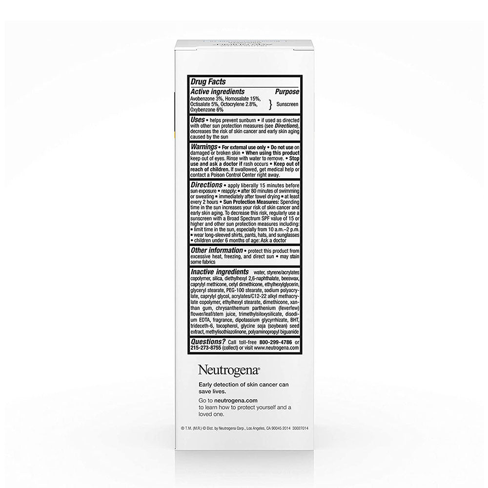 Kem chống nắng Neutrogena Age Shield Face Lotion SPF 70 88ml - hình ảnh chi tiết 5