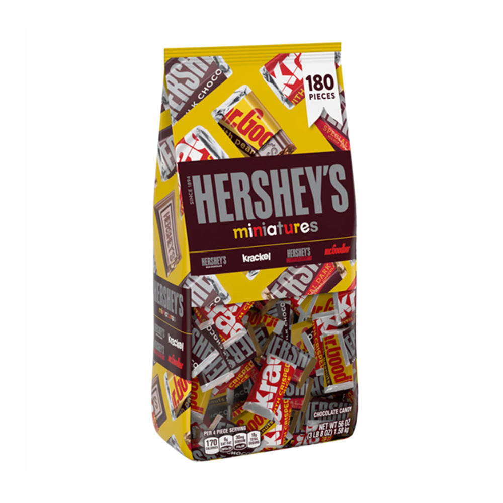Socola Hershey’s Miniature Chocolate 60oz 1.58kg - hình ảnh sản phẩm chính