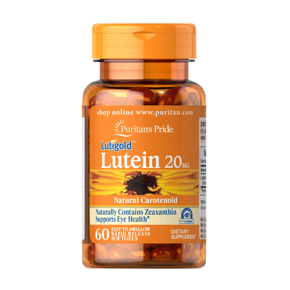 Viên uống bổ mắt Lutein 20mg Puritan's pride Mỹ 60 viên - ảnh sản phẩm 1