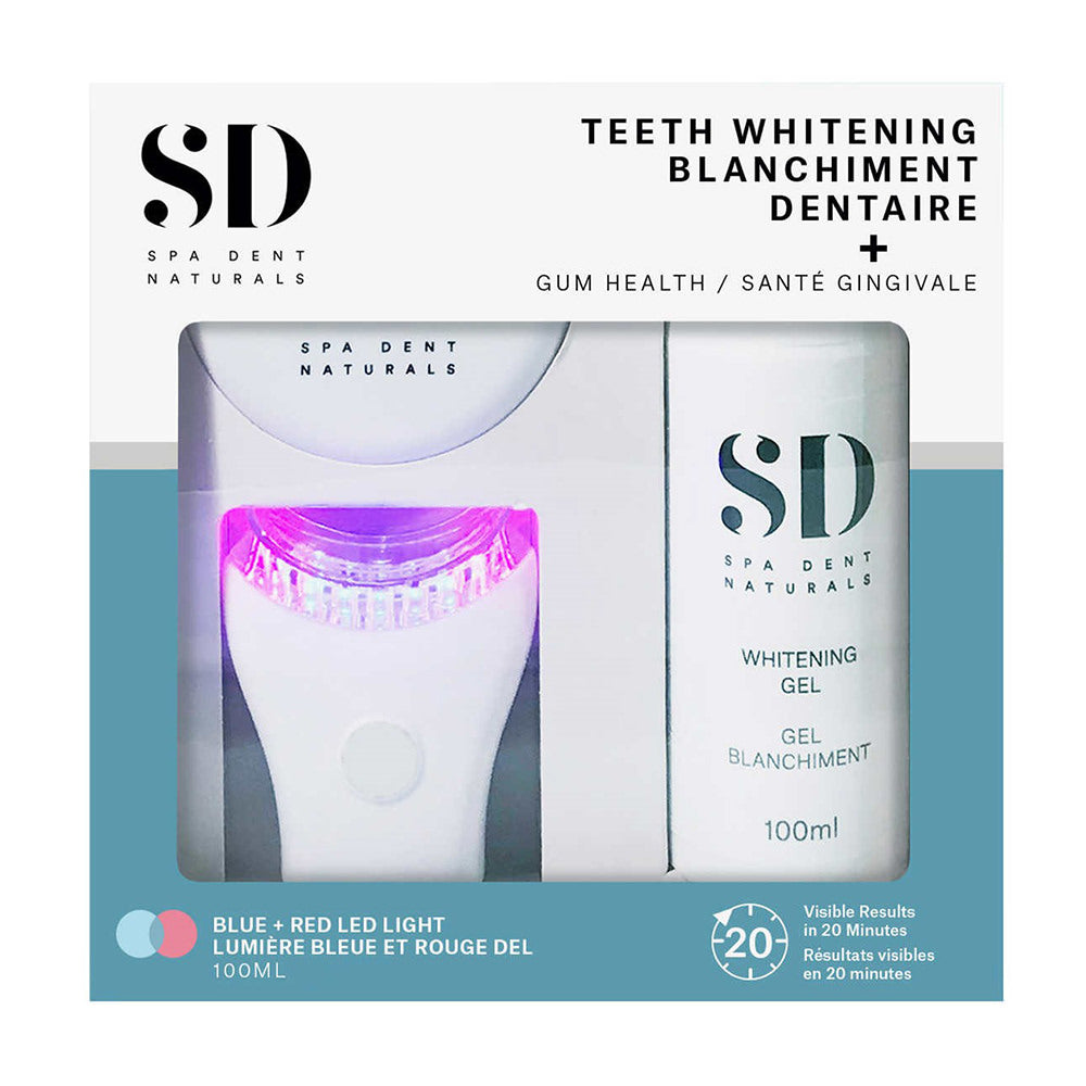 Bộ Dụng Cụ Tẩy Trắng Răng Chuyên Nghiệp SD Spa Dent Naturals Light Activated Professional Teeth Whitening Kit - hình ảnh chi tiết 2