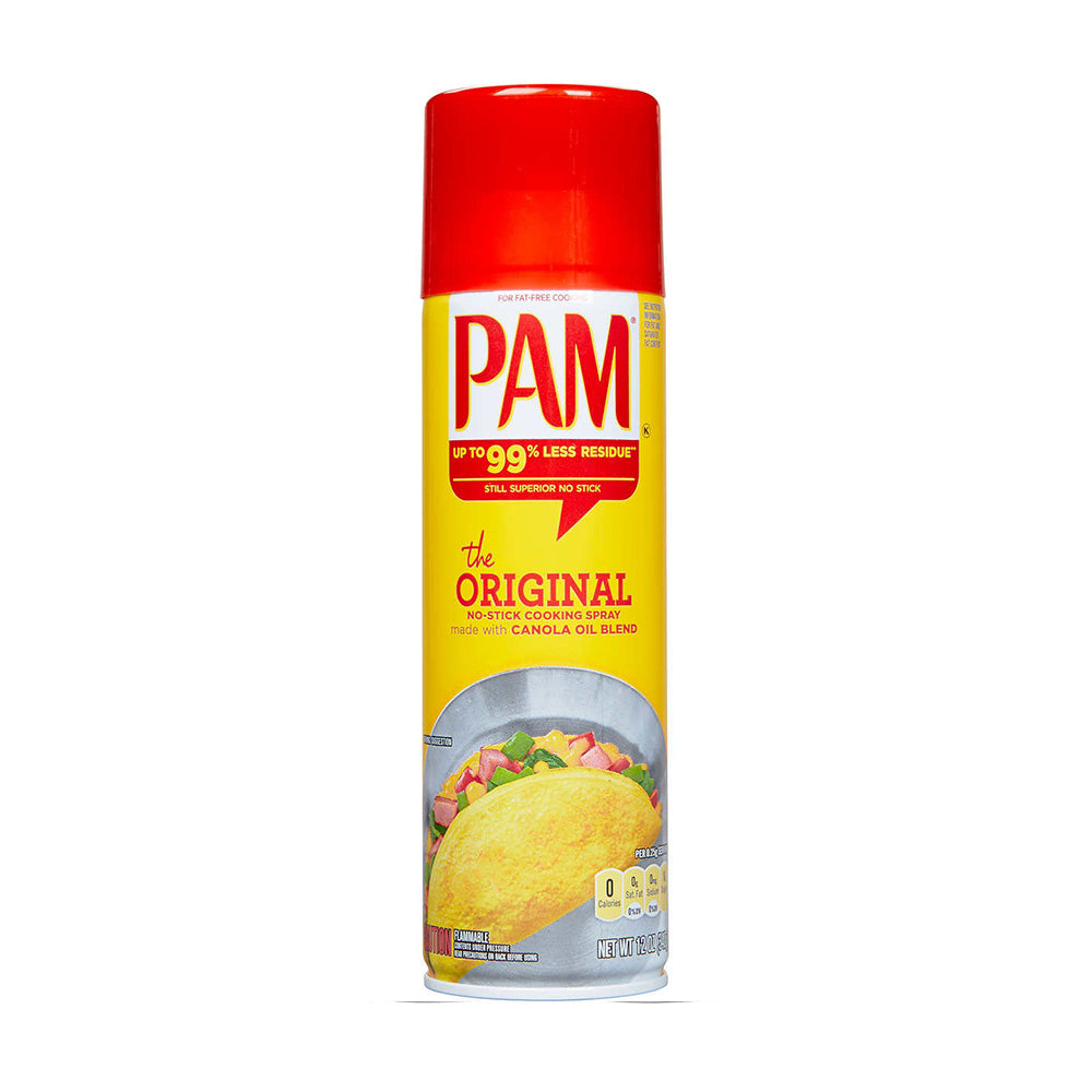 Dầu ăn kiêng dạng xịt PAM Original No-Stick Cooking Spray 2x12OZ 680g (set 2 chai) - hình ảnh chi tiết 2