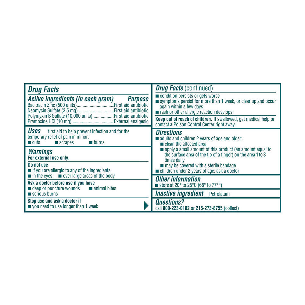 Kem mỡ kháng viêm, liền sẹo Neosporin Original Ointment (Set 3) - hình ảnh chi tiết 2