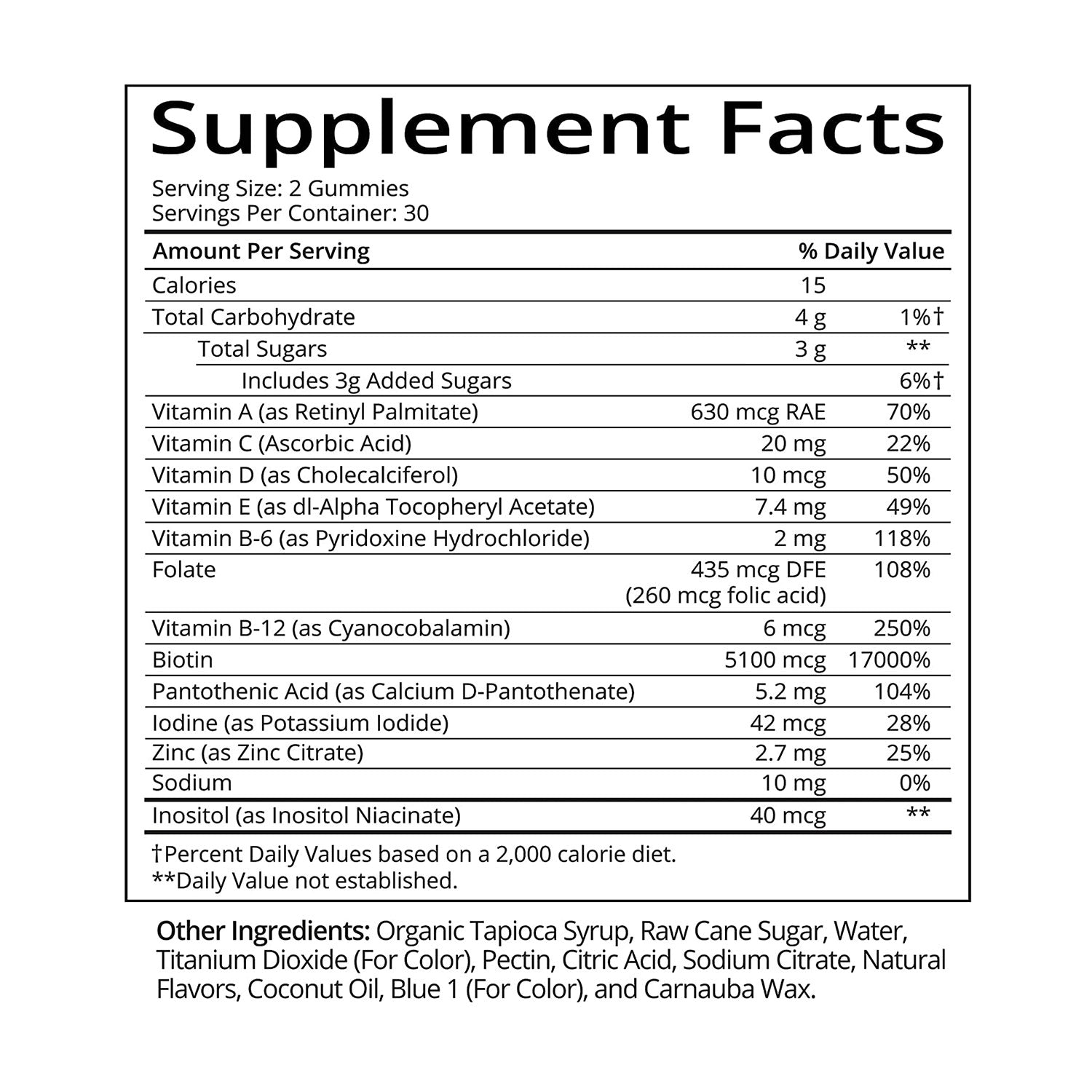 Kẹo Dẻo Bổ Sung Vitamin Kích Thích Mọc Tóc Hair Vitamins Sugarbearhair 60 viên của Mỹ - hình ảnh chi tiết 4