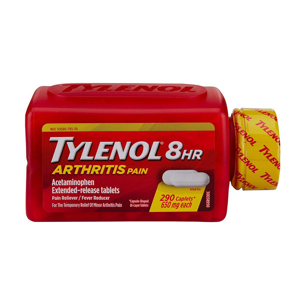 Viên uống giảm đau hạ sốt Tylenol 8Hr Arthritis Pain 290 viên 650mg của Mỹ - hình ảnh sản phẩm chính