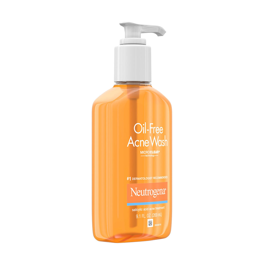 Rửa Mặt Trị Mụn Neutrogena Oil-Free Acne Wash 269ml từ Mỹ - ảnh sản phẩm 4