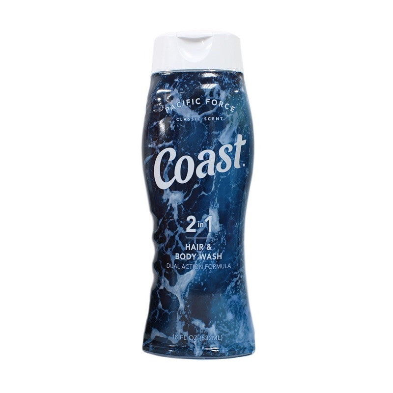 Sữa tắm gội Coast Hair & Body Wash Classic Pacific Force Scent 532 ml của Mỹ (Mẫu mới) - hình ảnh sản phẩm chính
