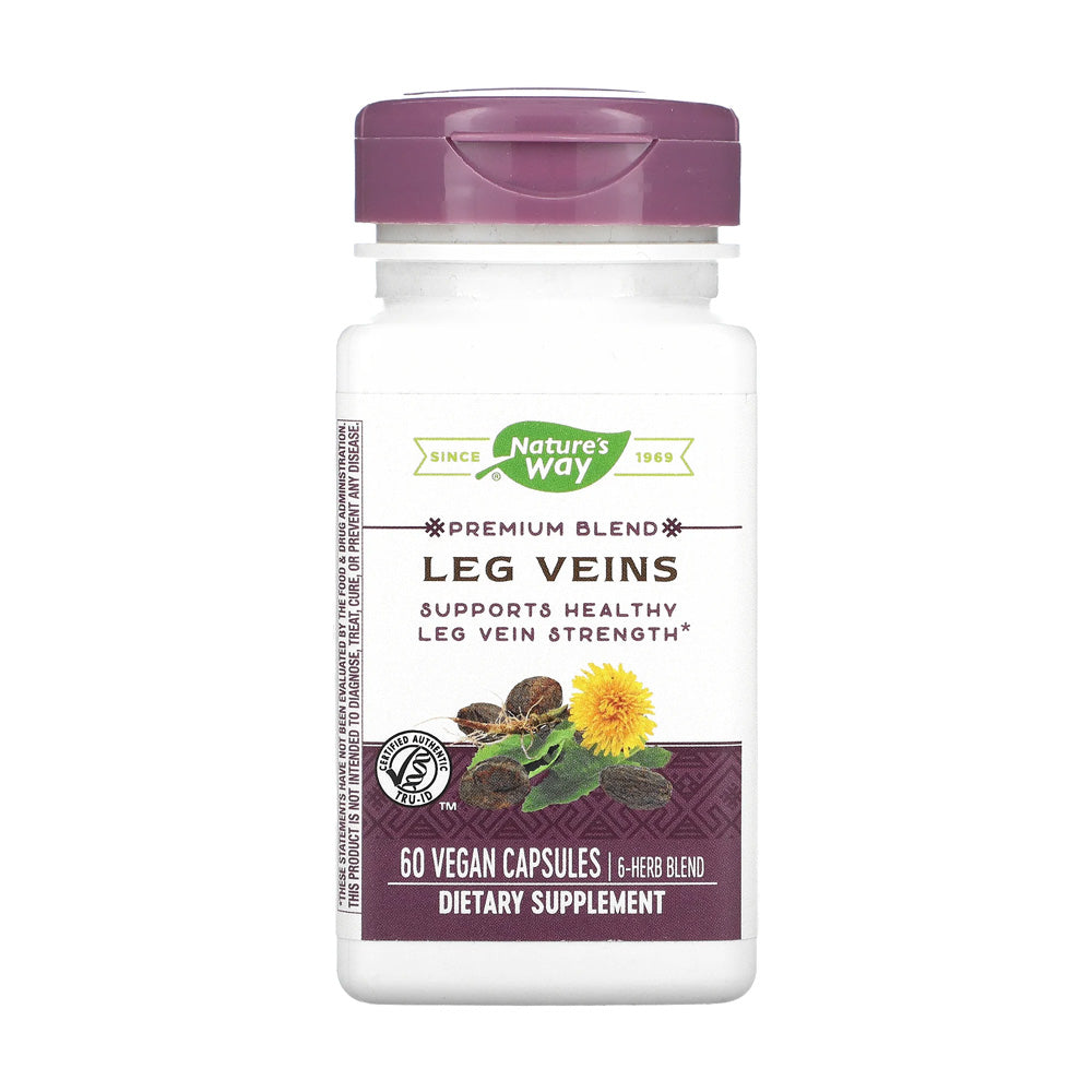 Viên giảm giãn tĩnh mạch Nature’s Way Leg Veins 60 viên - hình ảnh sản phẩm chính