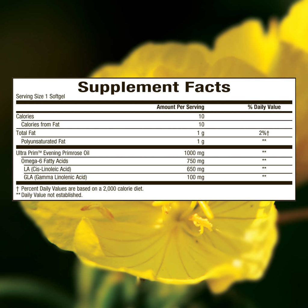 Tinh dầu hoa anh thảo Trunature Evening Primrose Oil 1000mg 200 viên - hình ảnh chi tiết 3