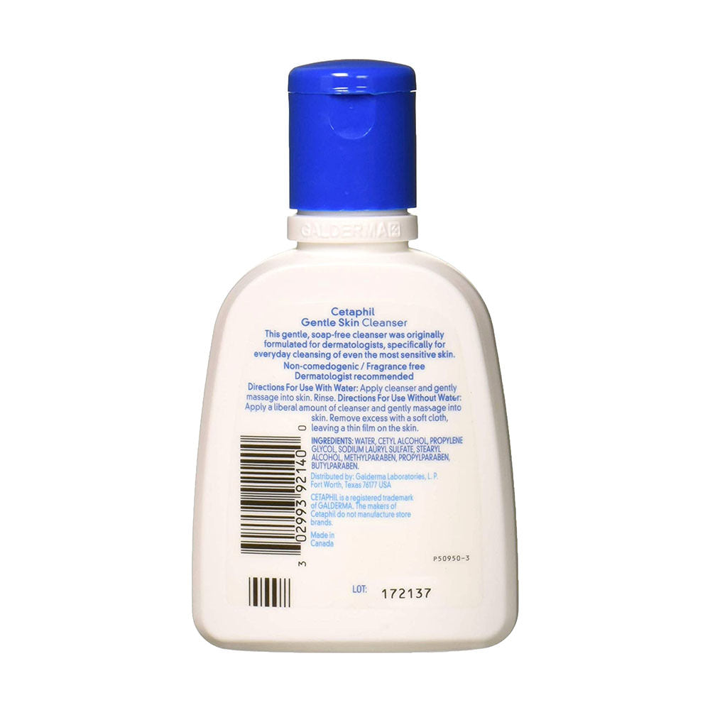 Sữa rửa mặt dịu nhẹ cho mọi loại da Cetaphil Gentle Skin Cleanser 118ml - hình ảnh chi tiết 2