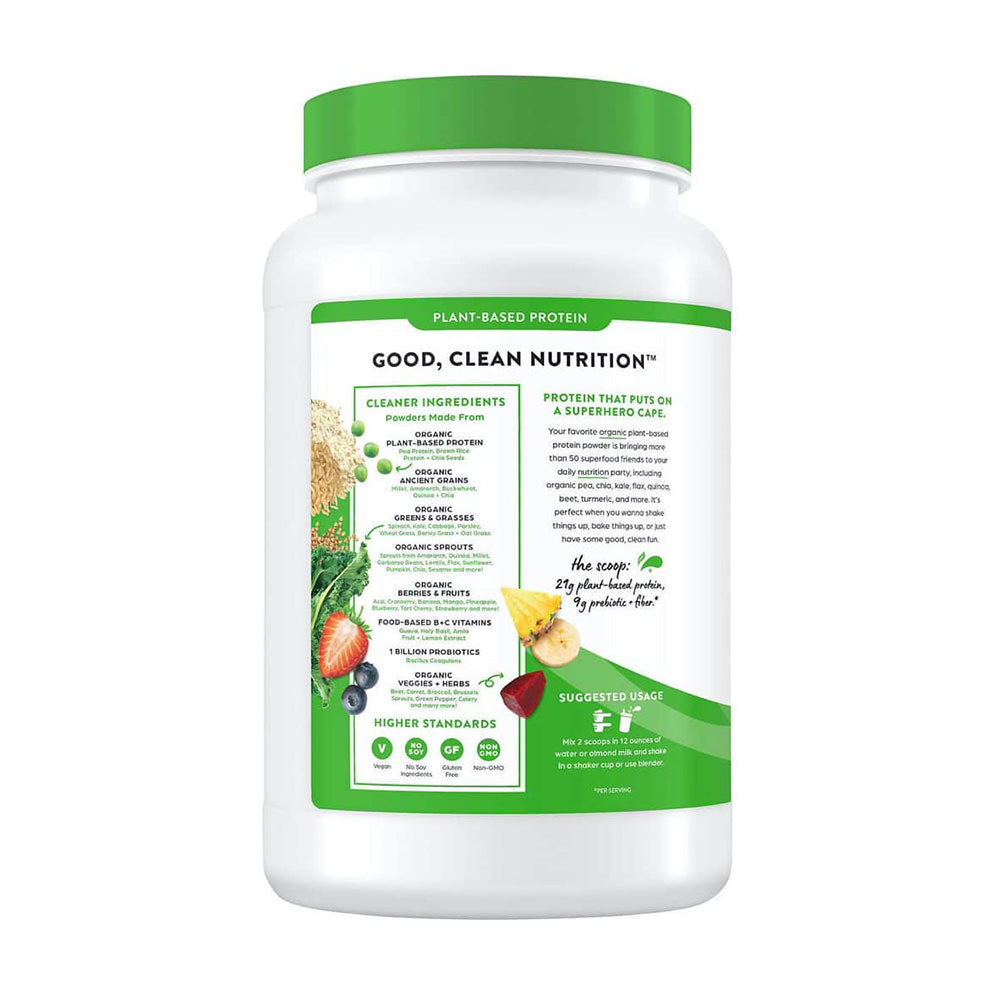 Bột Protein hữu cơ Orgain Organic Protein 50 Superfoods 1.2kg - ảnh sản phẩm 2