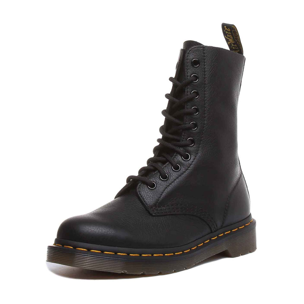 Giày Dr. Martens VIRGINIA LEATHER HIGH BOOTS 1490 - hình ảnh chi tiết 4