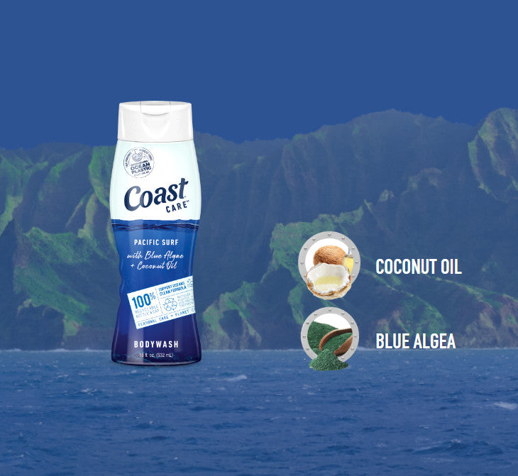 Sữa tắm Coast Care Body Wash 532ml của Mỹ - hình ảnh chi tiết 5