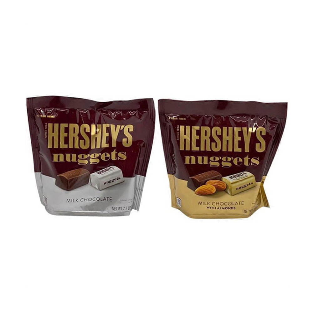 Socola sữa Hershey Mỹ Hershey’s Nuggets Milk Chocolate 218g Các loại - hình ảnh sản phẩm chính