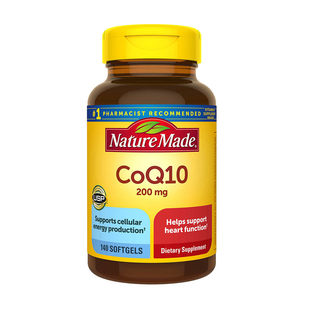 Viên uống bổ Tim Mạch Nature Made CoQ10 200 mg 140 viên của Mỹ - ảnh sản phẩm 1