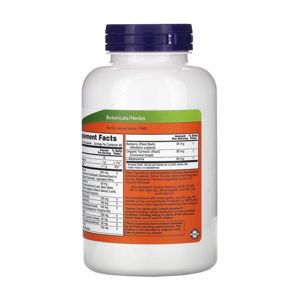 Viên uống giúp thải độc và hỗ trợ gan Now Liver Refresh 180 viên - hình ảnh chi tiết 2