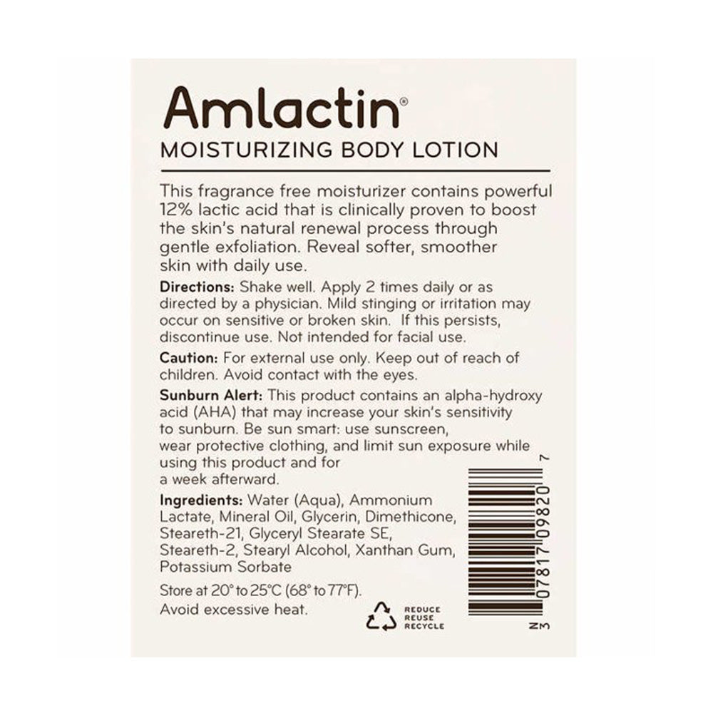 Sữa dưỡng thể Amlactin Moisturizing Body Lotion 567g - ảnh sản phẩm 3