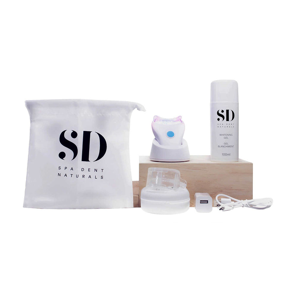 Bộ Dụng Cụ Tẩy Trắng Răng Chuyên Nghiệp SD Spa Dent Naturals Light Activated Professional Teeth Whitening Kit - hình ảnh sản phẩm chính