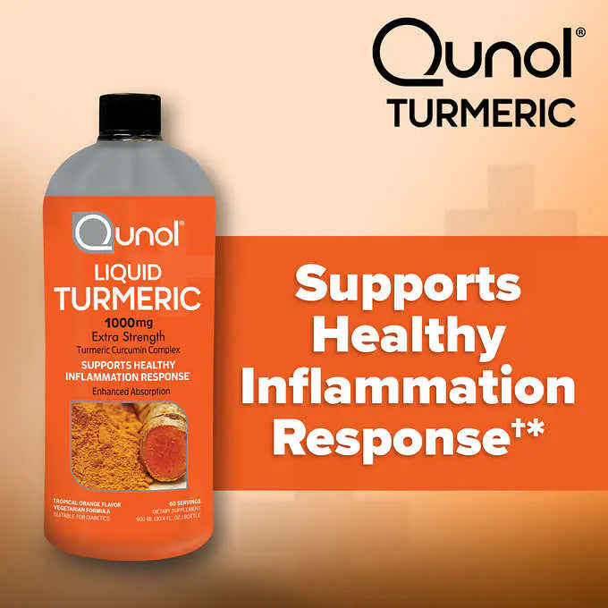 Nước uống tinh chất nghệ tươi Qunol Liquid Turmeric 1000mg 900ml - hình ảnh chi tiết 4