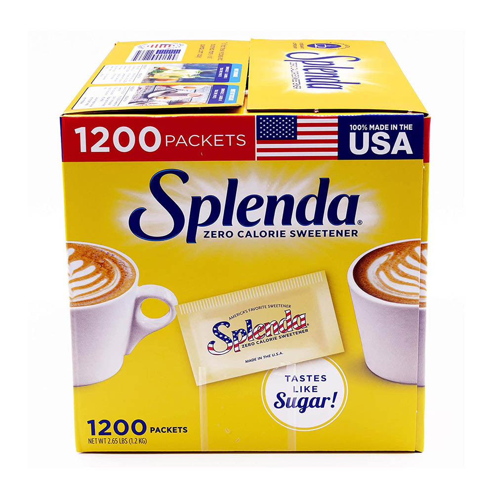 Đường ăn kiêng Splenda Zero Calorie Sweetener 1200 Packets 1.2KG - hình ảnh chi tiết 2