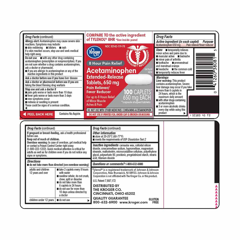 Giảm đau hạ sốt Acetaminophen Extended-Release tablets USP 650 mg 100 Viên - hình ảnh chi tiết 4