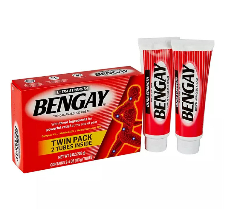 Kem xoa bóp giảm đau BENGAY Ultra Strength 113g x 2tuýp của Mỹ - hình ảnh chi tiết 3