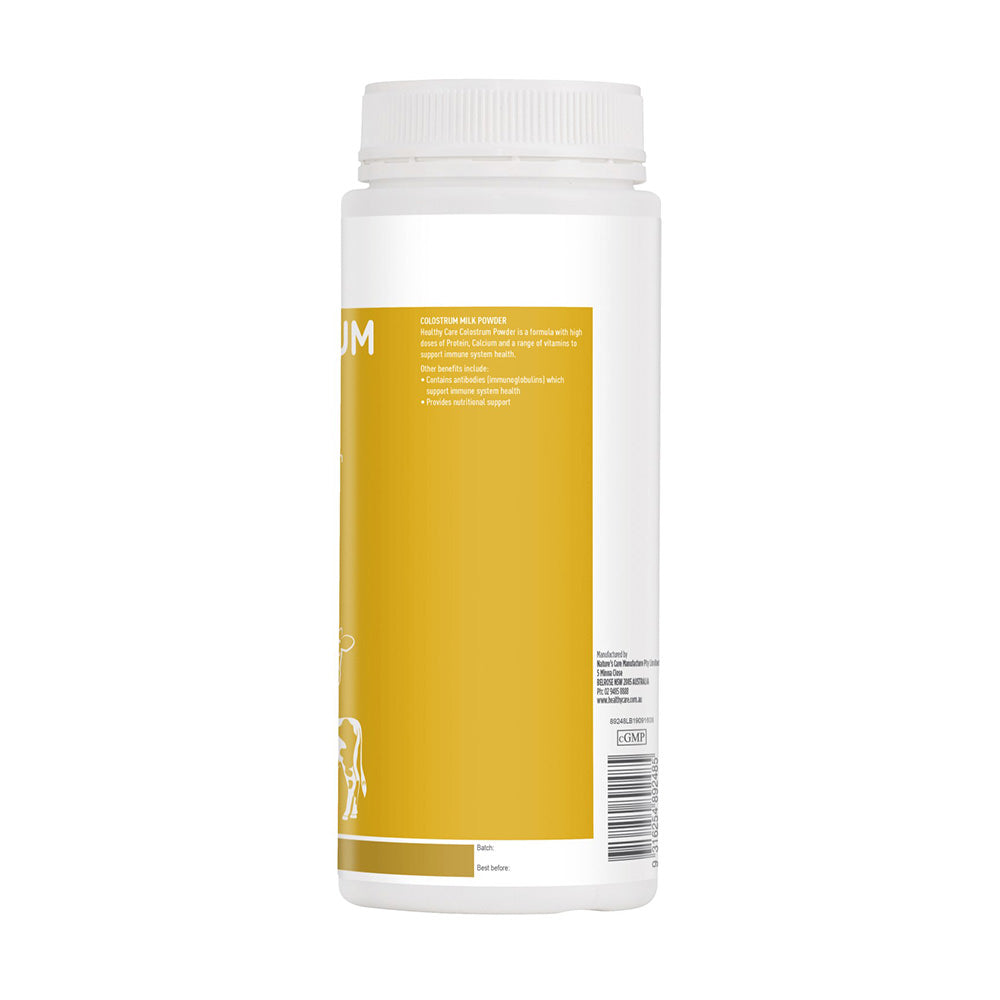 Sữa bò non Healthy Care Colostrum Milk Powder Úc 300g - hình ảnh chi tiết 4