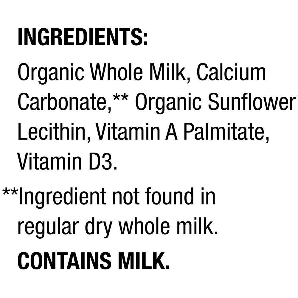 Sữa tươi nguyên kem dạng bột Horizon Organic Dry Whole Milk 870g - hình ảnh chi tiết 6