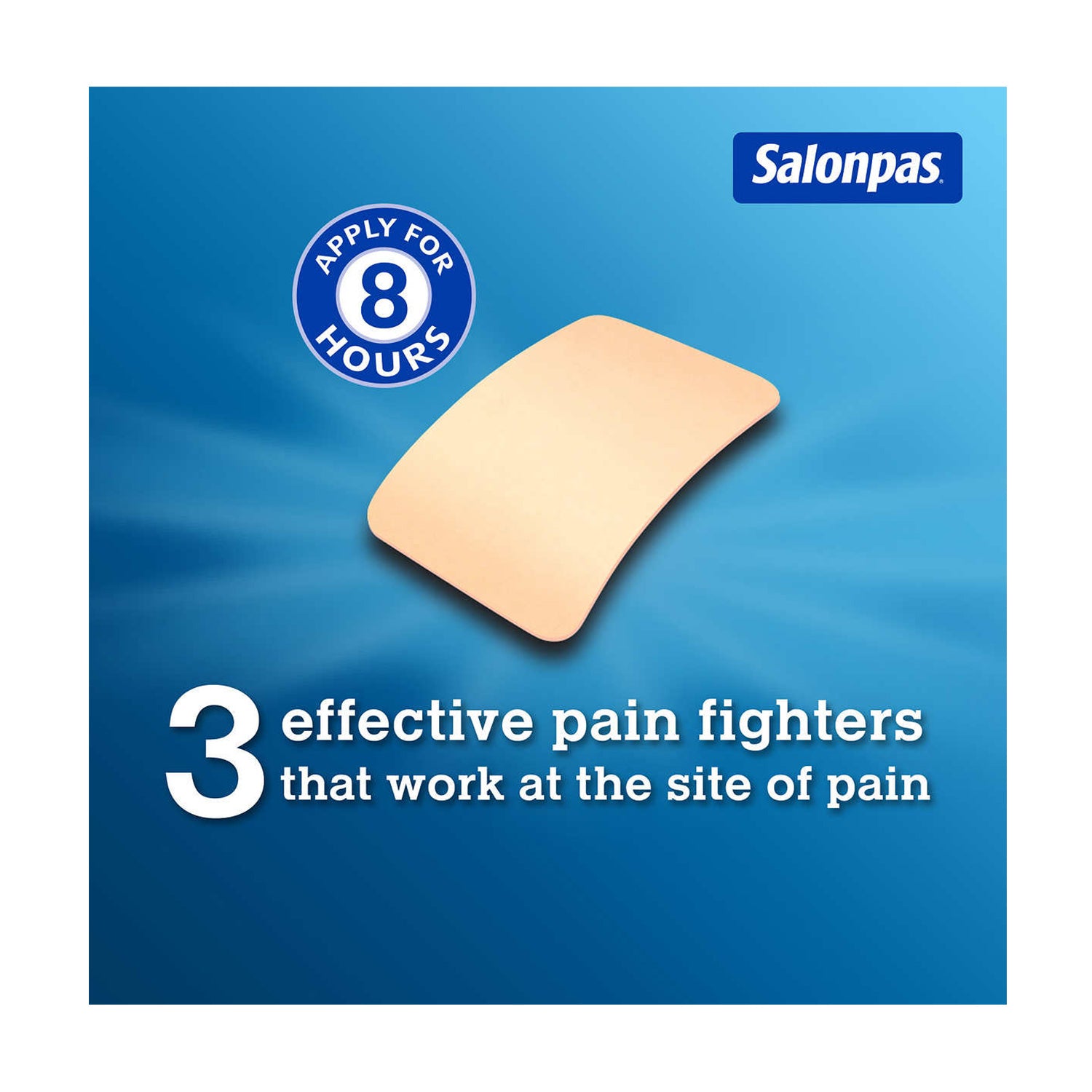 Miếng dán salonpas của Mỹ 140 miếng - hình ảnh chi tiết 3