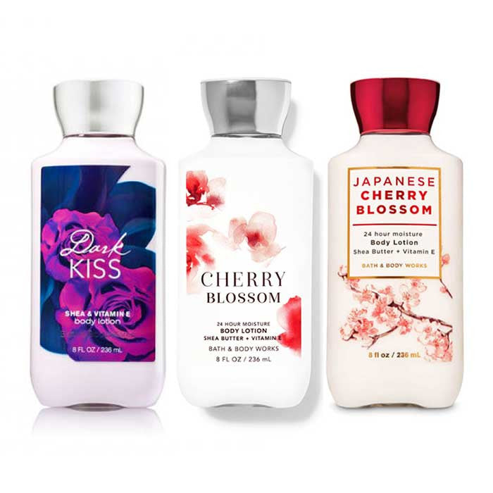 Sữa dưỡng thể Bath & Body Works nhiều hương & Vitamin E Body Lotion 236ml của Mỹ - ảnh sản phẩm 3