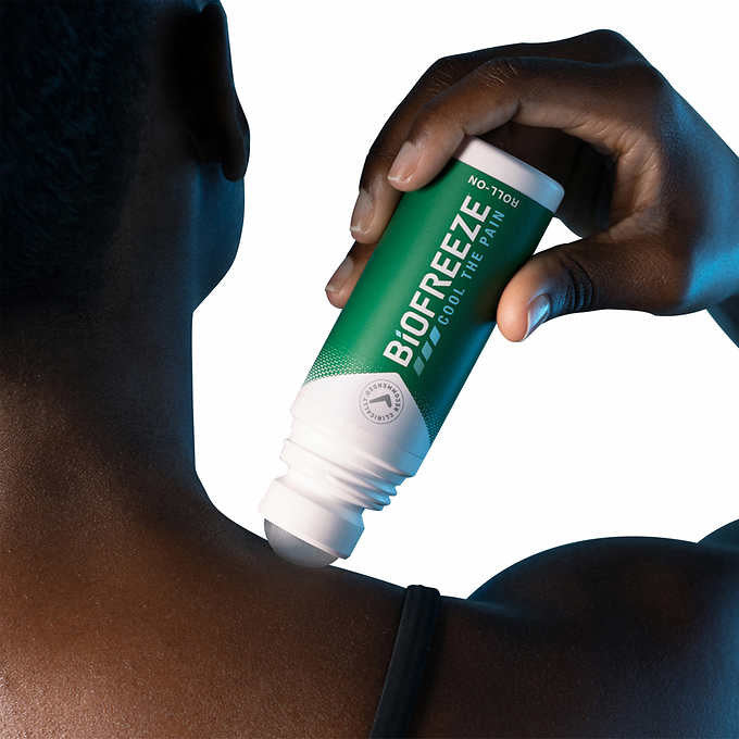 Set 2 chai dầu lạnh xoa bóp giảm đau nhanh Biofreeze Pain Reliever - hình ảnh chi tiết 6