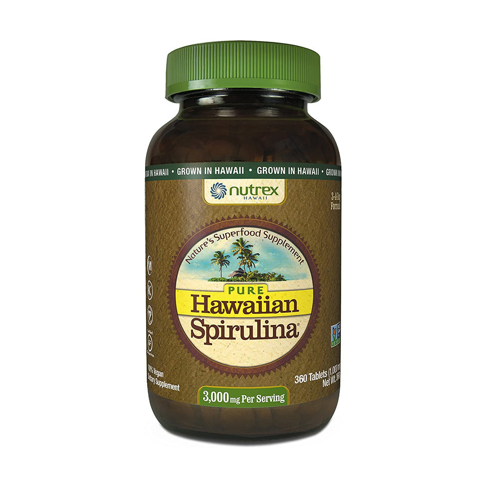Tảo xoắn Nutrex Hawaii Pure Hawaiian Spirulina 3000mg 360 viên - hình ảnh sản phẩm chính