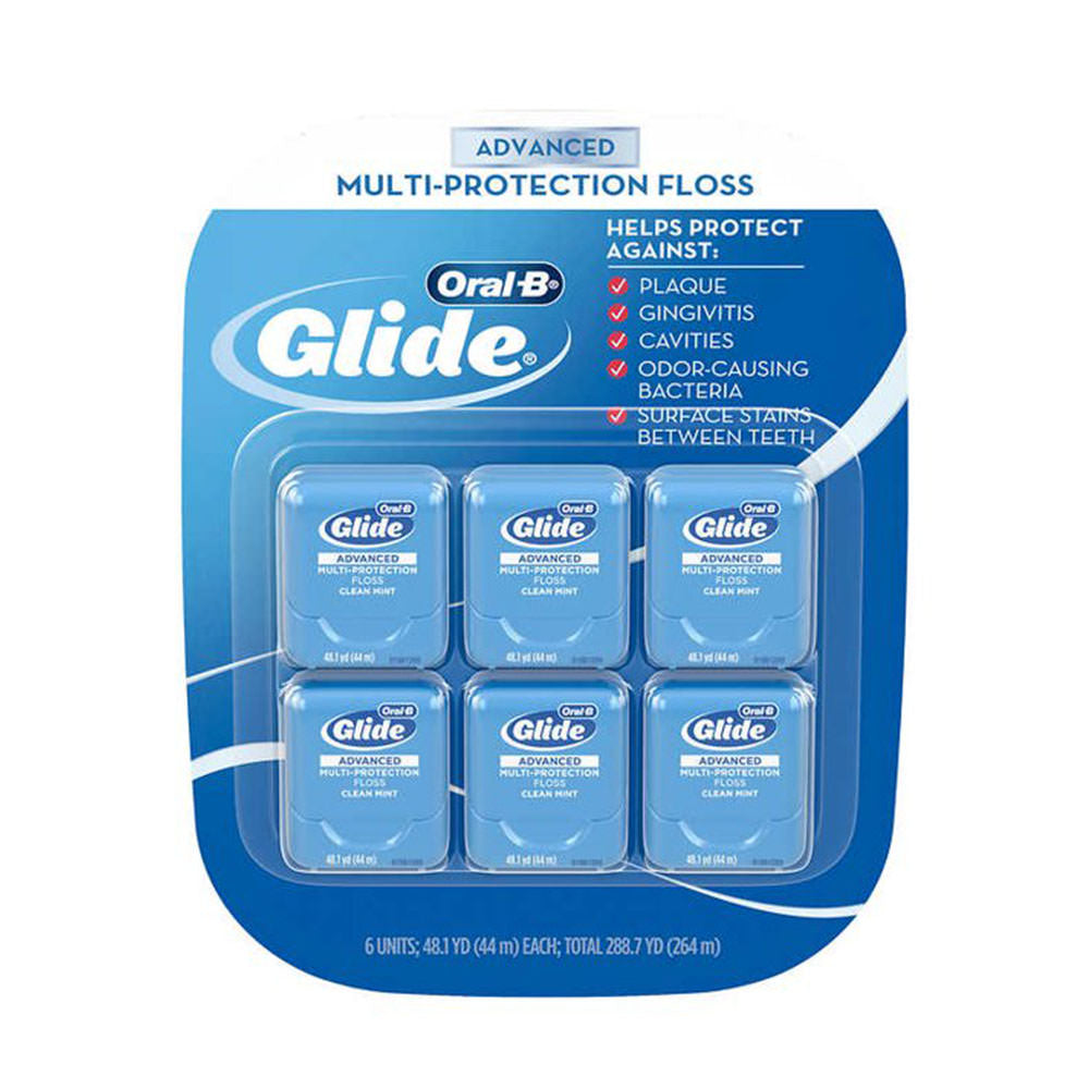 Chỉ nha khoa ORAL-B Glide Advanced Multi Protection Floss Clear Mint Set 44m x6 hộp - ảnh sản phẩm 2